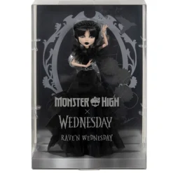 Monster High Wednesday Vestido Cuervo