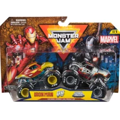 Monster Jam Marvel Pack de 2 Camiones Varios Modelos