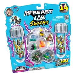 Mr. Beast Lab Swarms Pack de 14 Figuras Varios Modelos
