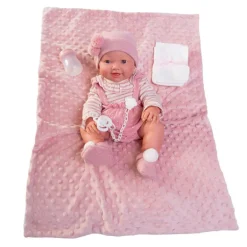 Muñecas Antonio Juan Mia Hace Pipí Con Manta