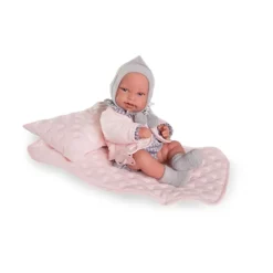Muñecas Antonio Juan Recien Nacida Pipa Manta Acolchada