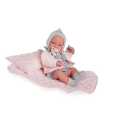 Muñecas Antonio Juan Recien Nacida Pipa Manta Acolchada