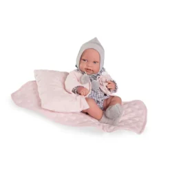 Muñecas Antonio Juan Recien Nacida Pipa Manta Acolchada
