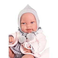 Muñecas Antonio Juan Recien Nacida Pipa Manta Acolchada