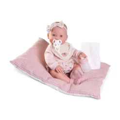 Muñecas Antonio Juan Recién Nacida Mia Hace Pipí con Cojín