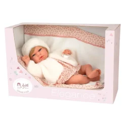 Muñecas Arias Andie Rosa con Manta 40 cm