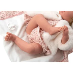 Muñecas Arias Andie Rosa con Manta 40 cm