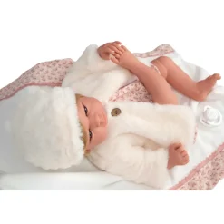 Muñecas Arias Andie Rosa con Manta 40 cm