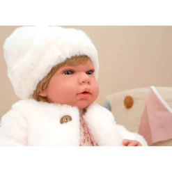 Muñecas Arias Andie Rosa con Manta 40 cm