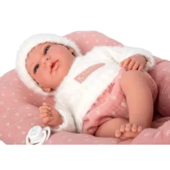 Muñecas Arias Elegance Andie Rosa con Cojín 40 cm