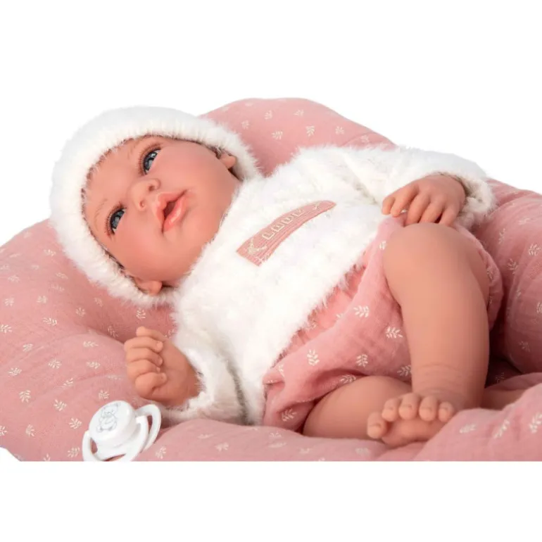 Muñecas Arias Elegance Andie Rosa con Cojín 40 cm