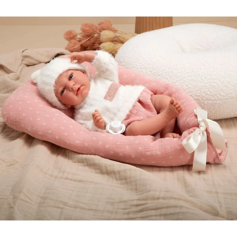 Muñecas Arias Elegance Andie Rosa con Cojín 40 cm