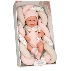 Muñecas Arias Elegance Zoe Rosa con Cojín 42 cm