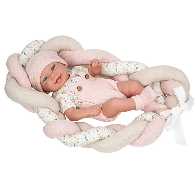 Muñecas Arias Elegance Zoe Rosa con Cojín 42 cm
