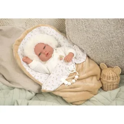 Muñecas Arias Reborn Alejandra Beige con Saco de Dormir