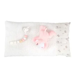 Mueñcas Arias Reborn Lucía con Cojín y Peluche 45 cm