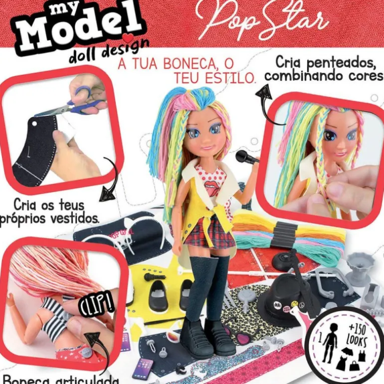 My Model Doll Design Pop Star