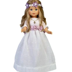 Nancy Colección Comunión Corona de Flores Rubia