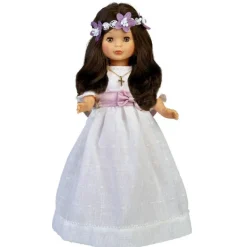 Nancy Colección Comunión Corona de Flores Morena