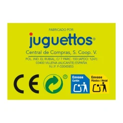 Nenittos 4 Animalitos Blanditos con Ruedas Varios Modelos