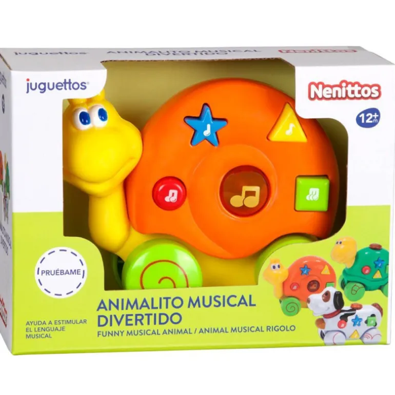 Nenittos Animalito Musical Divertido Varios Modelos