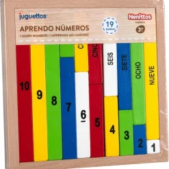Nenittos Aprendo Números de Madera