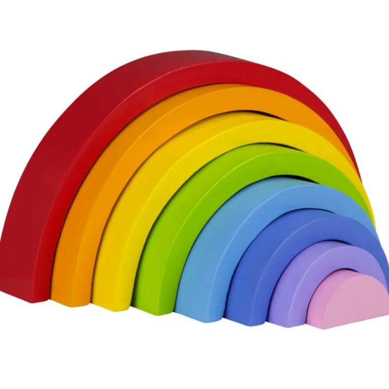Nenittos Arcoíris de Madera 8 Piezas