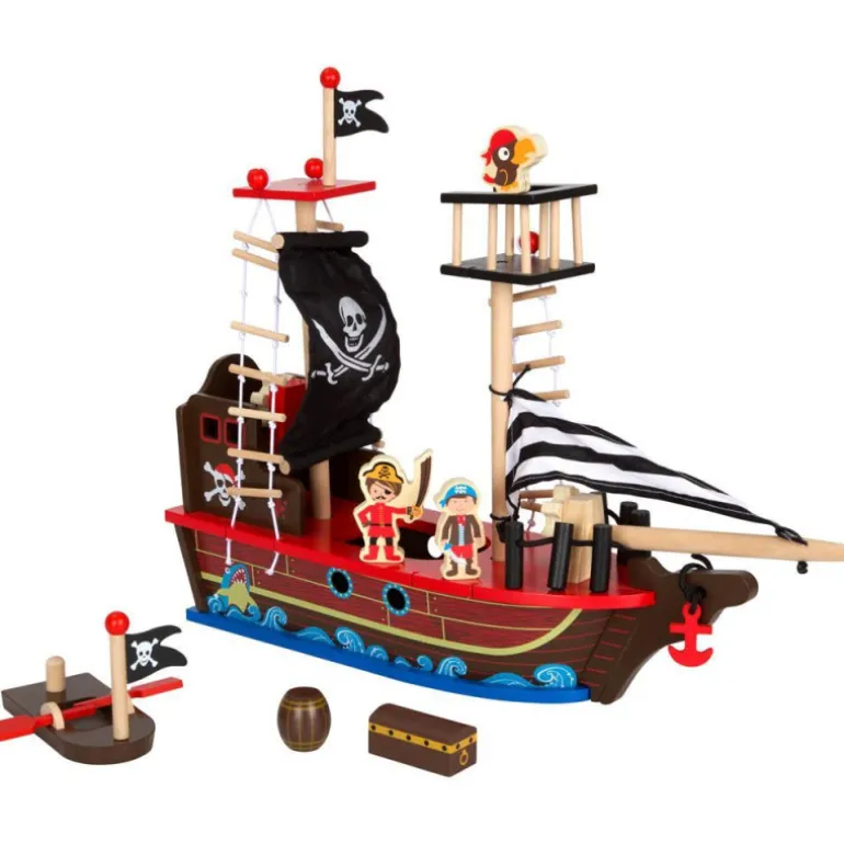 Nenittos Barco Pirata de Madera