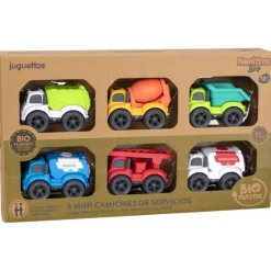 Nenittos Bio 6 Mini Camiones de Servicios