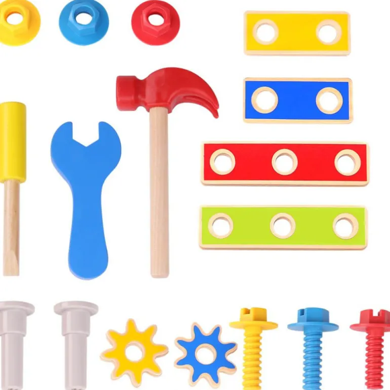 Nenittos Caja De Herramientas De Madera