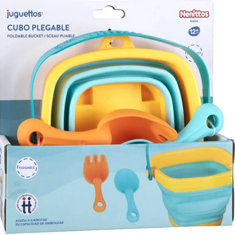 Nenittos Cubo de Arena Plegable