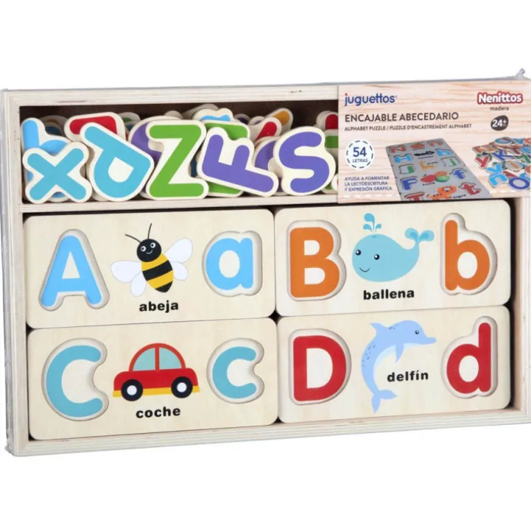 Nenittos Encajable Abecedario 54 Letras