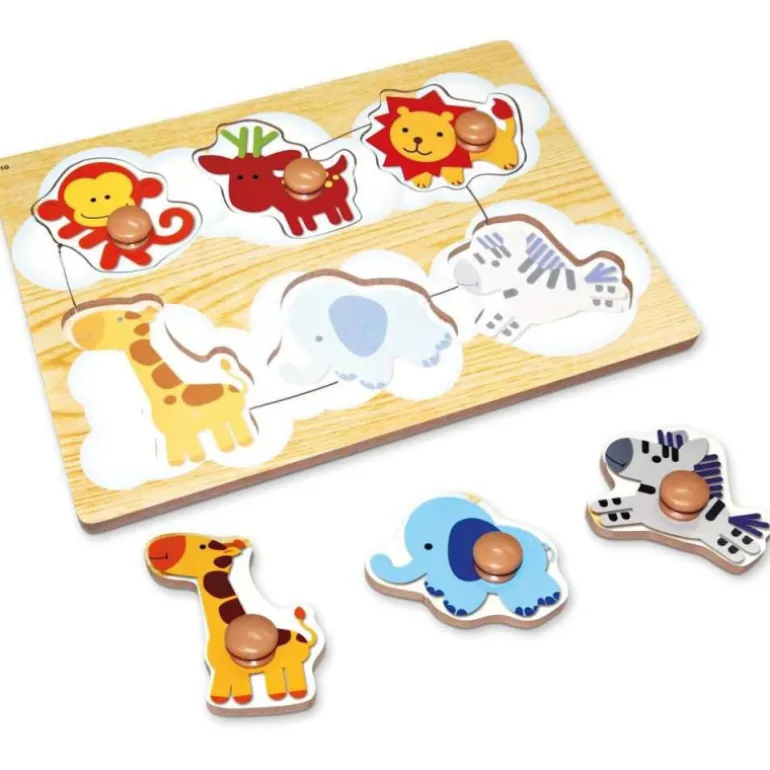 Nenittos Encajable Animalitos 6 Piezas Varios Modelos