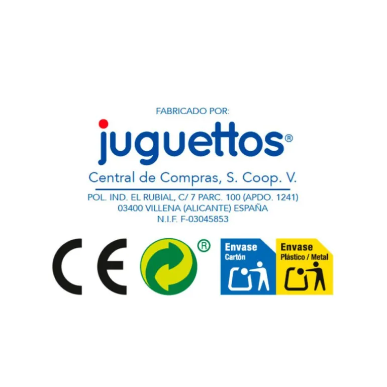 Nenittos Encajable Animalitos 6 Piezas Varios Modelos