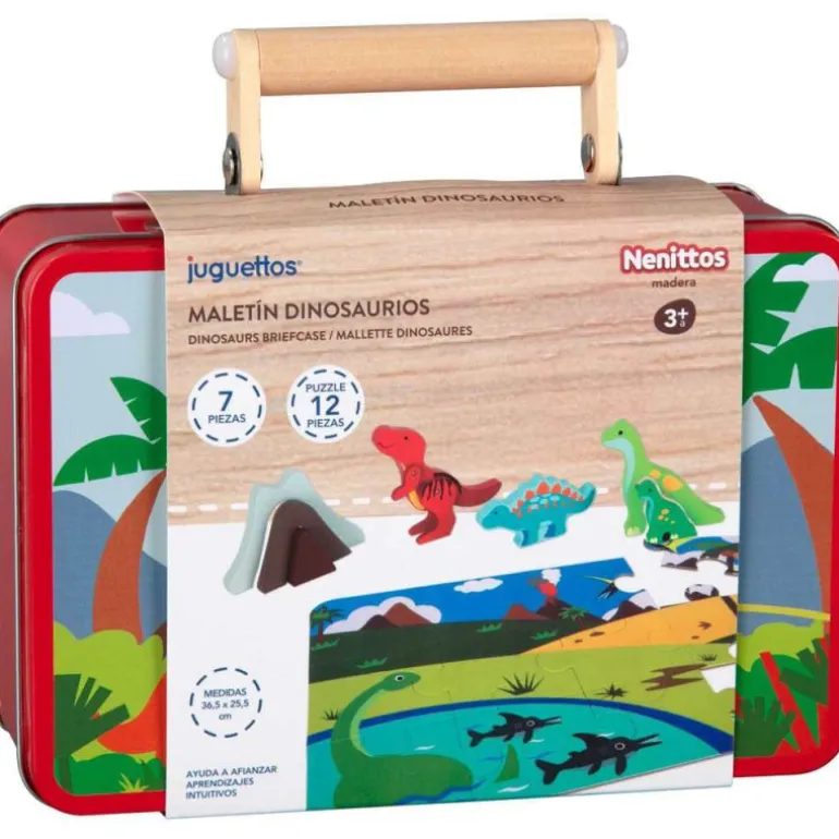 Nenittos Maletín Dinosaurios