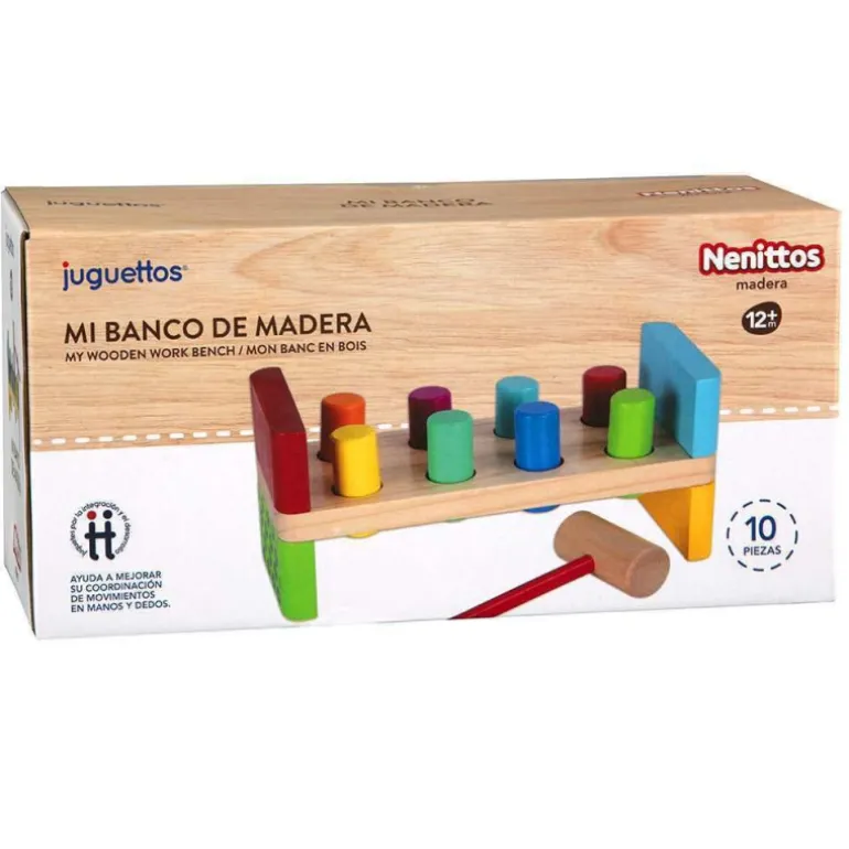 Nenittos Mi Banco de Madera