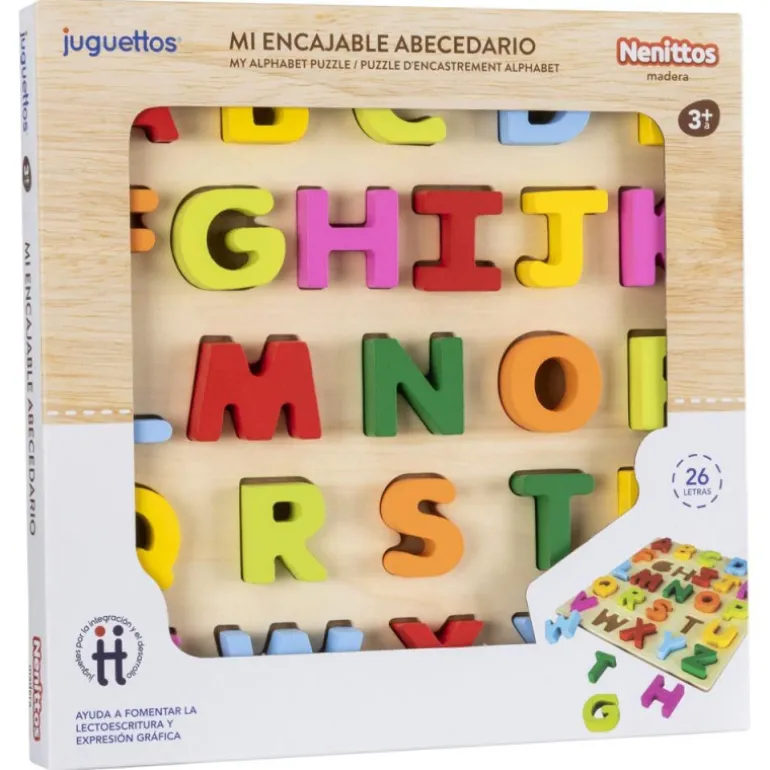 Nenittos Mi Encajable Abecedario 26 Letras