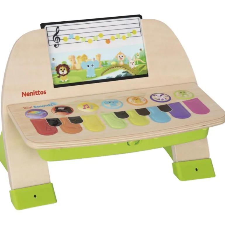 Nenittos Mi Piano Táctil de Madera