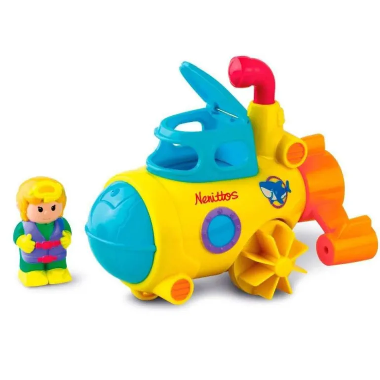 Nenittos Mi Submarino para Baño a Cuerda