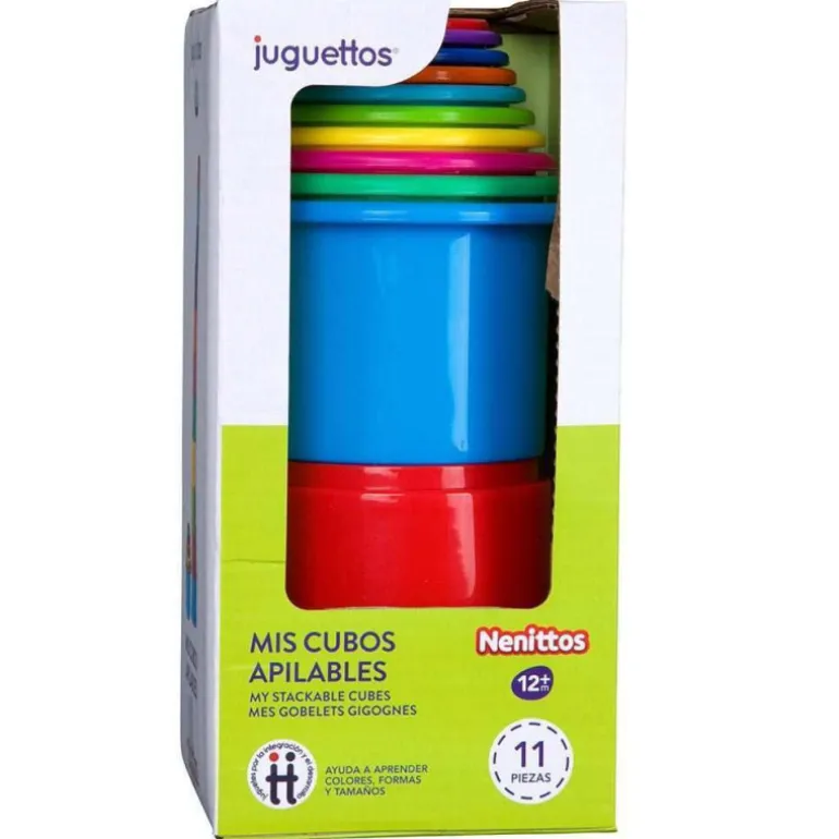Nenittos Mis Cubos Apilables 11 Piezas