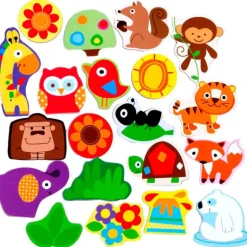 Nenittos Piezas Magnéticas de Madera 4 Varios Modelos