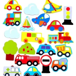 Nenittos Piezas Magnéticas de Madera 4 Varios Modelos