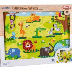 Nenittos Puzzle Animales Selva 35 Piezas