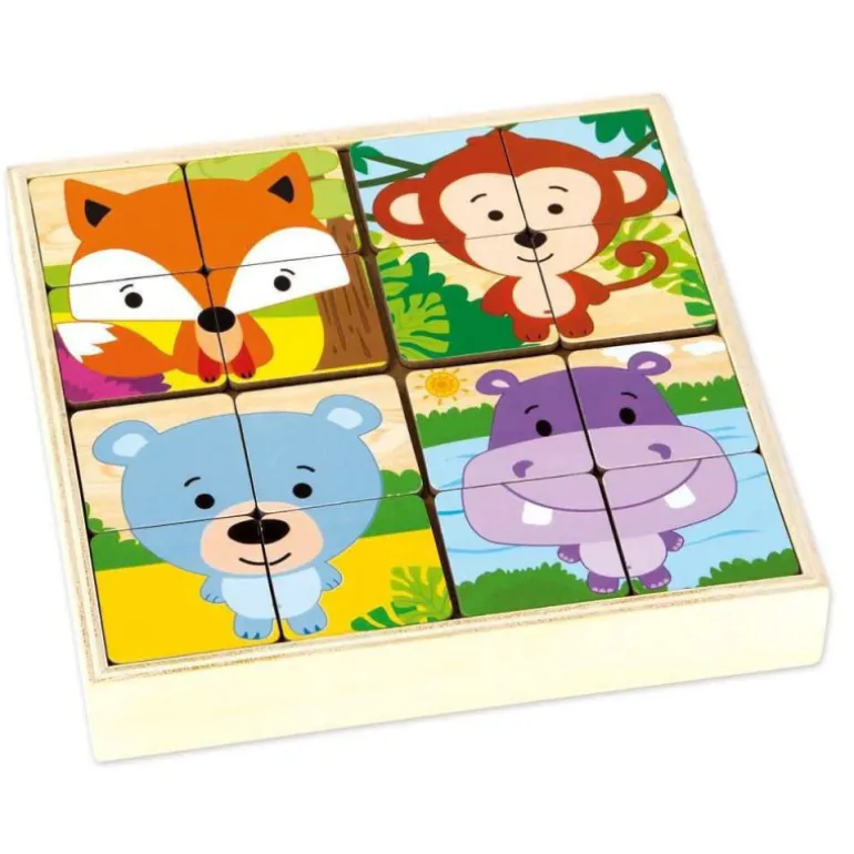 Nenittos Puzzles Magnéticos Selva 36 Piezas