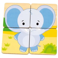 Nenittos Puzzles Magnéticos Selva 36 Piezas