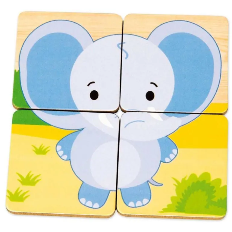 Nenittos Puzzles Magnéticos Selva 36 Piezas