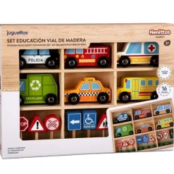 Nenittos Set de Educación Vial de Madera