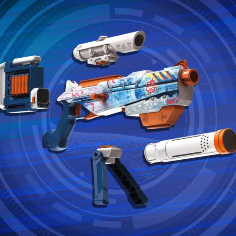 Nerf Loadout Arctic Zerostriker Personaliza tu Lanzador Supremo