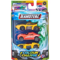 Pack de 3 Coches Cambian de Color Escala 1:64