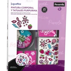 Pasarela Pintura Corporal y Tatuajes Purpurina